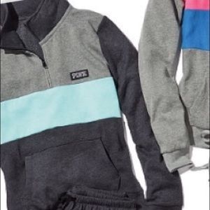 Pink/Victoria Secret Zip Up Sweater